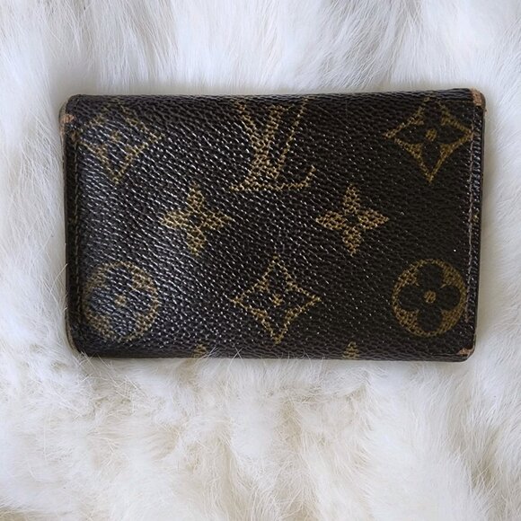 Vintage 1993 Louis Vuitton Key Holder Monogram Canvas 6 Key ET0913 - Picture 2 of 10